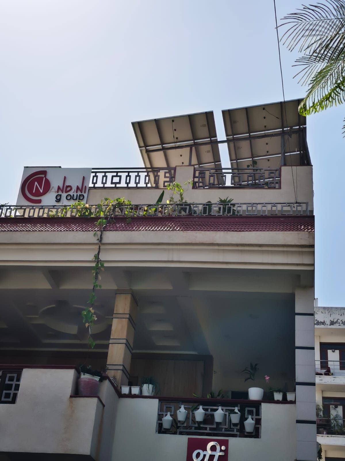 10 kW residential solar installation at Vijay Path, Mansarovar, Jaipur - View 3